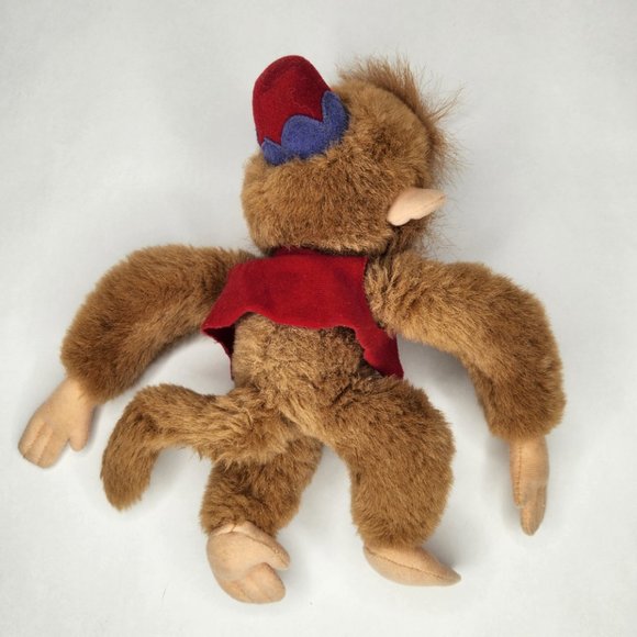 Vintage Disney's Aladdin Abu Plush Monkey 90s - Picture 2 of 2